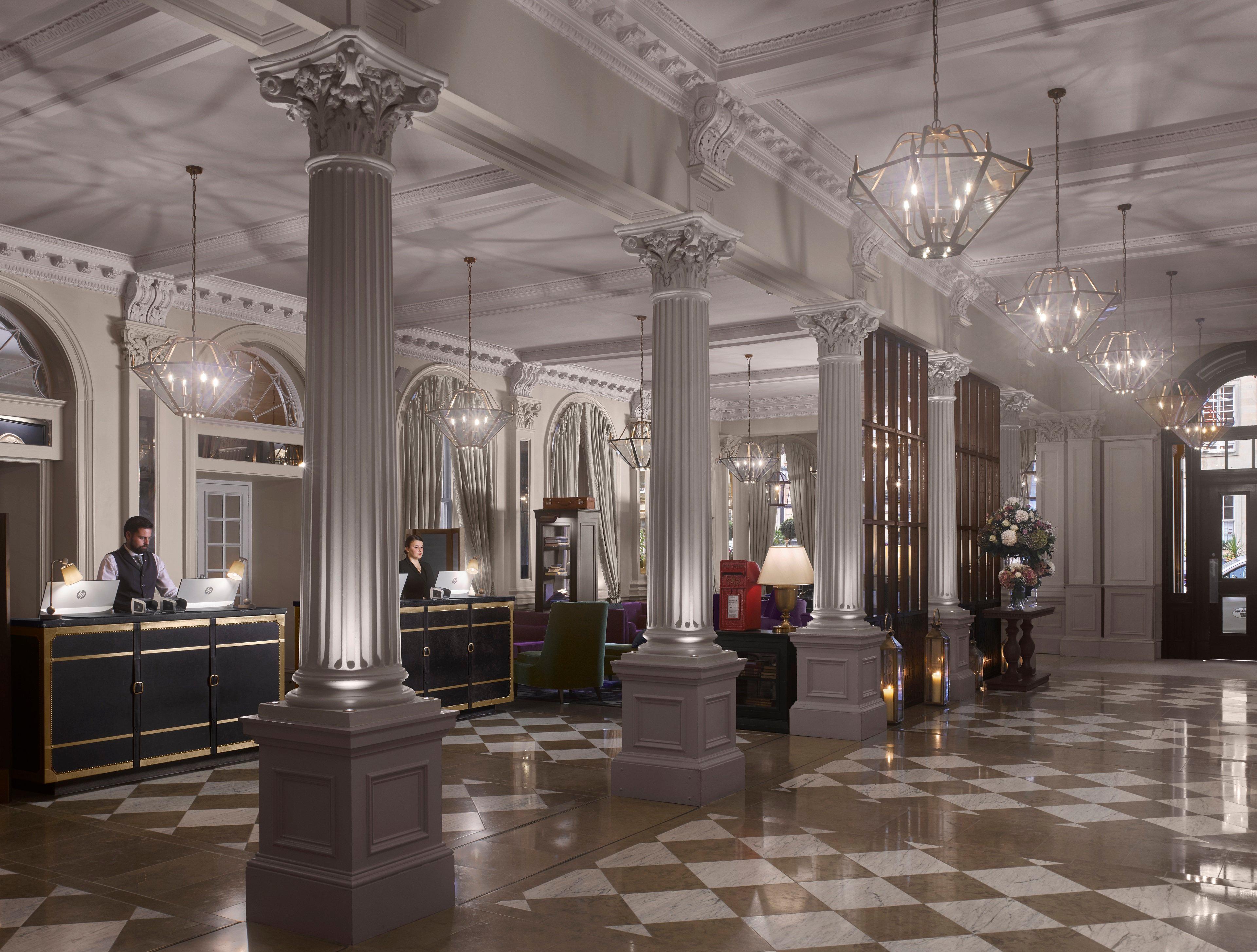 Intercontinental Edinburgh The George By Ihg Hotel Luaran gambar The hotel's lobby