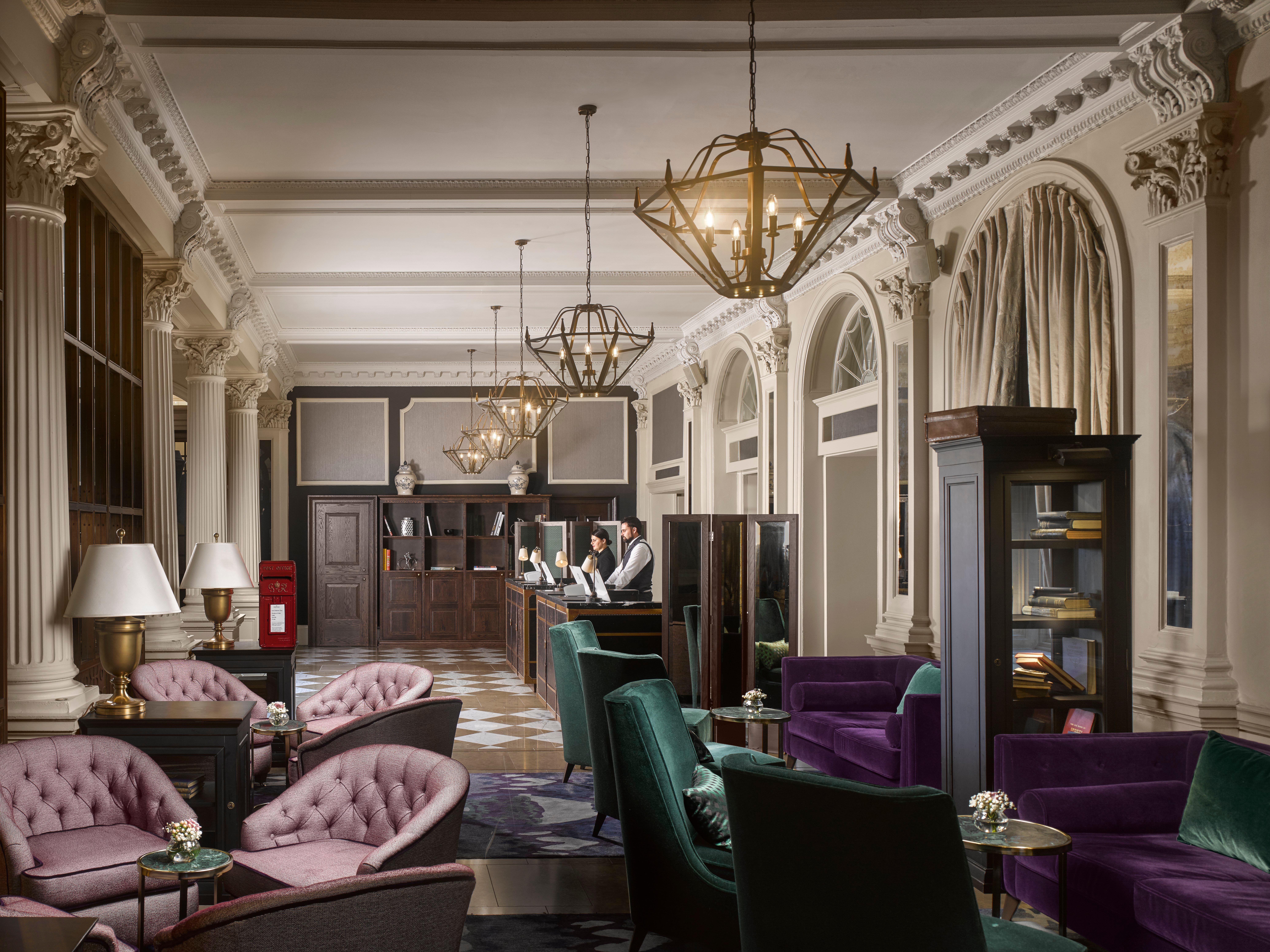 Intercontinental Edinburgh The George By Ihg Hotel Luaran gambar The hotel's lobby