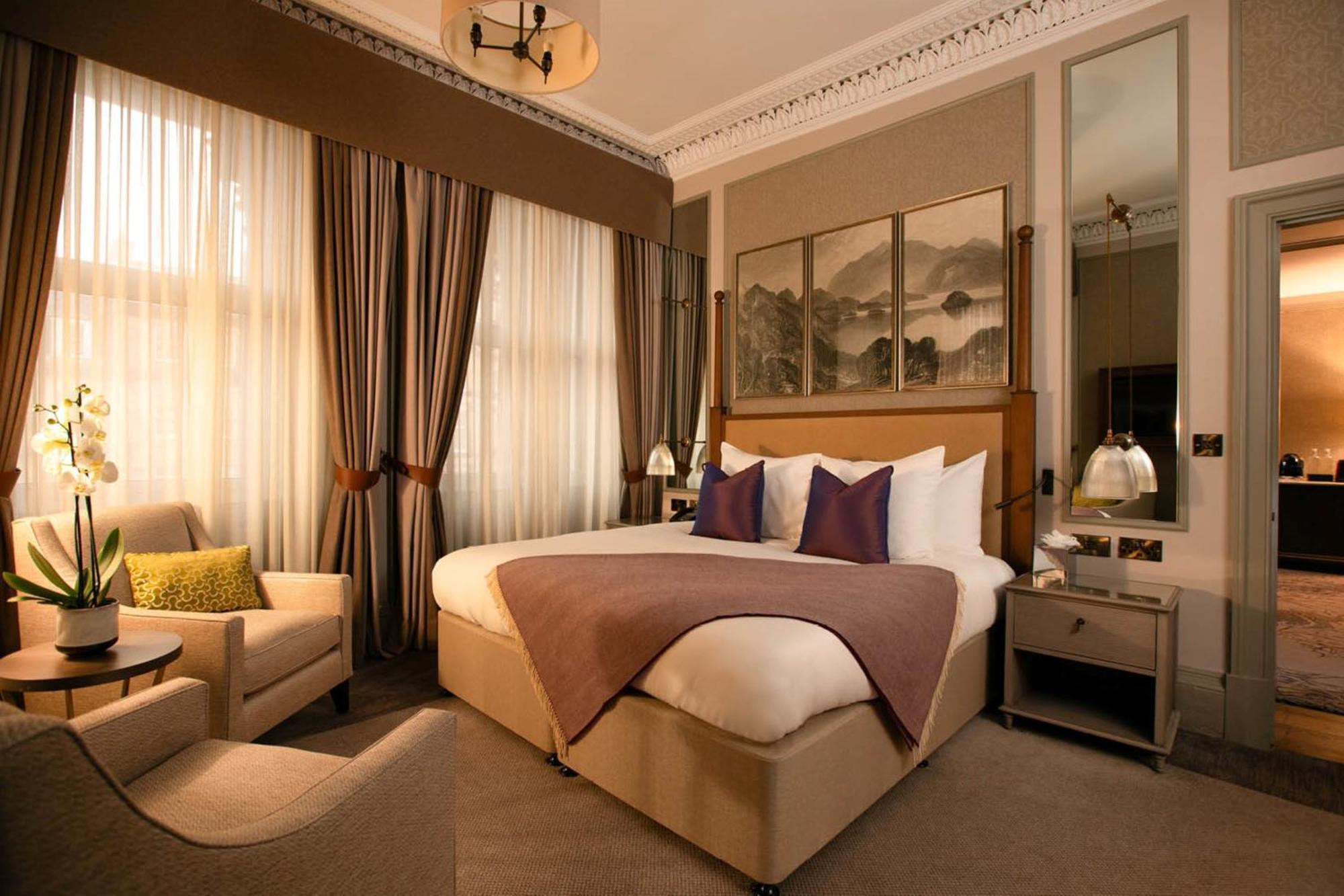 Intercontinental Edinburgh The George By Ihg Hotel Luaran gambar A bedroom at the hotel