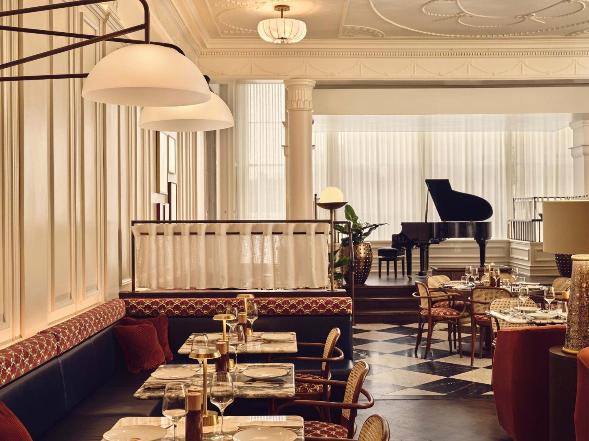 Intercontinental Edinburgh The George By Ihg Hotel Luaran gambar The restaurant