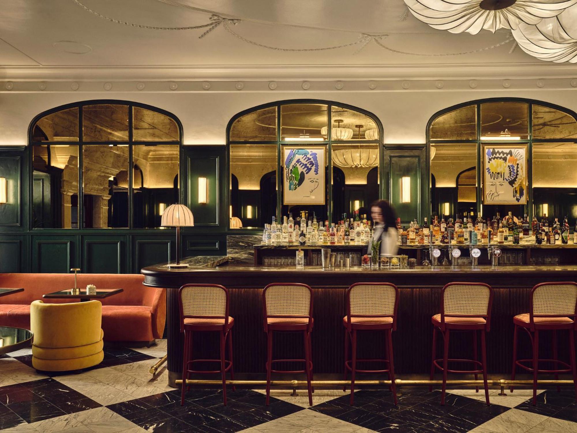Intercontinental Edinburgh The George By Ihg Hotel Luaran gambar The bar at the Standard London