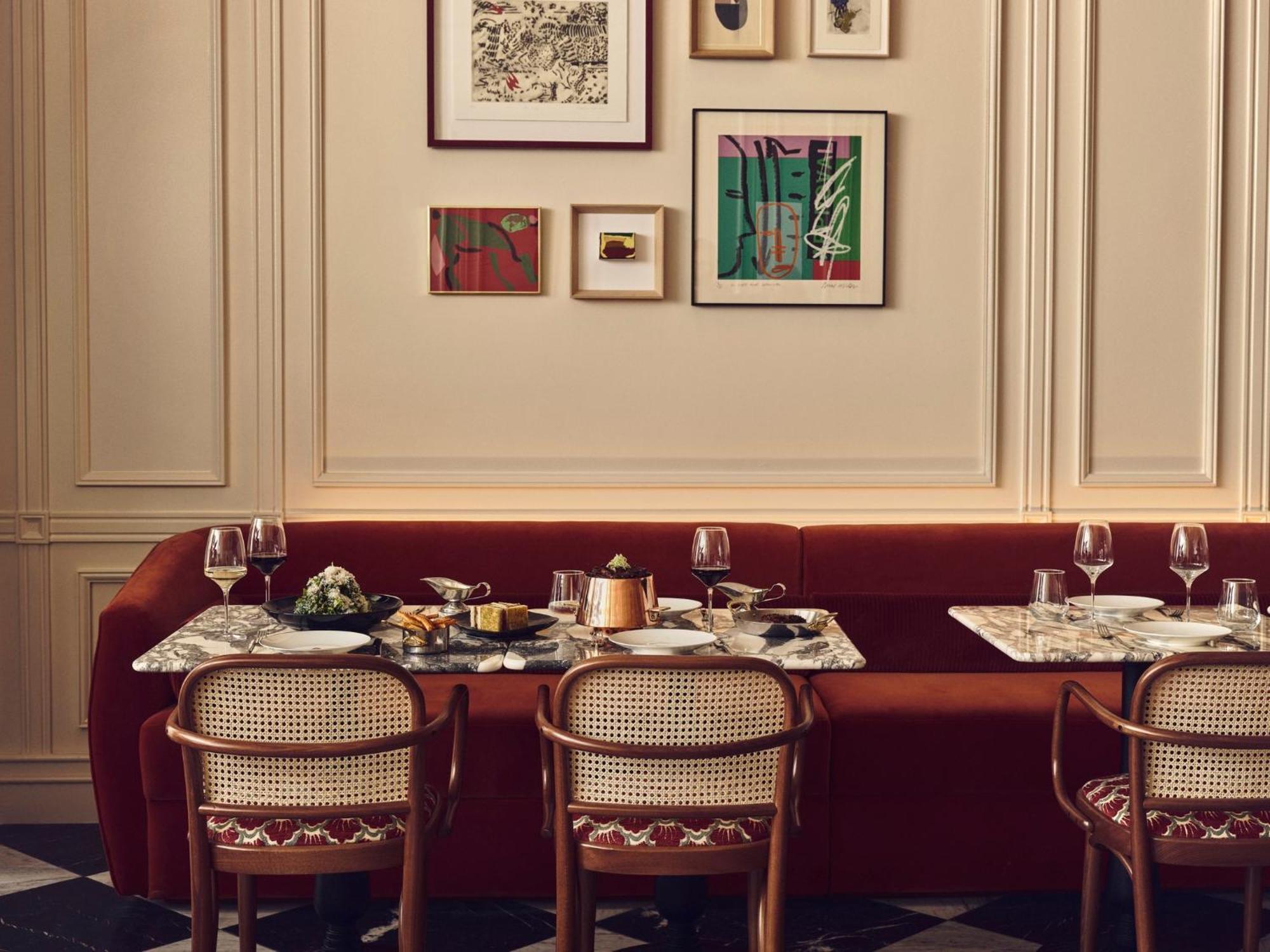 Intercontinental Edinburgh The George By Ihg Hotel Luaran gambar Restaurant interior