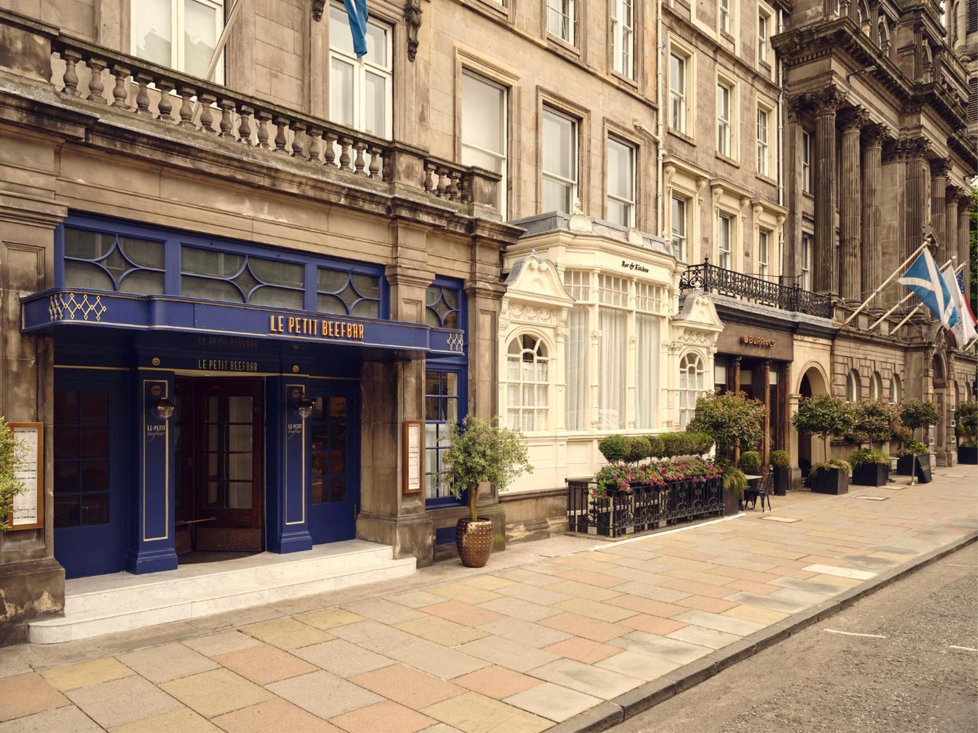 Intercontinental Edinburgh The George By Ihg Hotel Luaran gambar The hotel's entrance